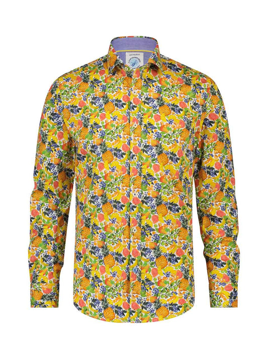 A Fish Named Fred Fruit Casual Shirt Multi