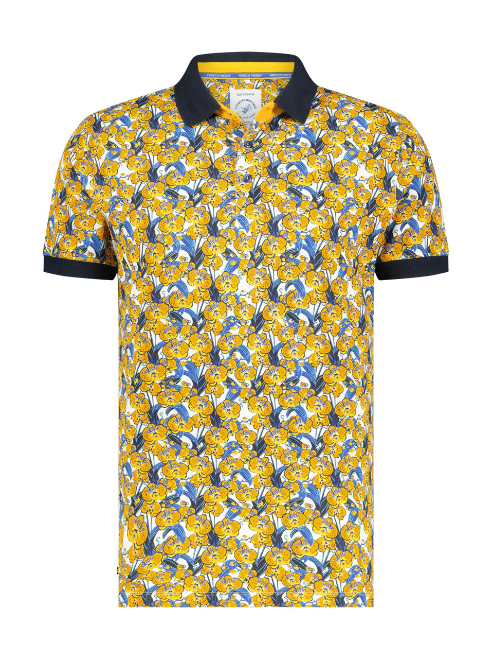 A Fish Named Fred Orchid Polo Yellow – routleys.com.au A Fish Named Fred Orchid Polo Yellow – routleys.com.au