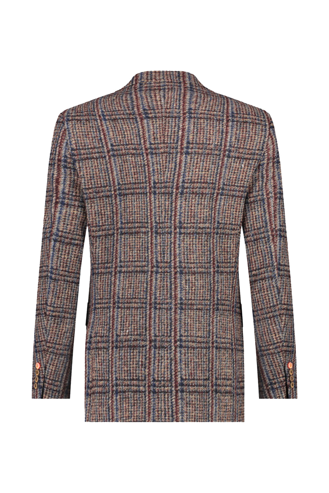 A Fish Named Fred Tweed Look Blazer Red / Navy