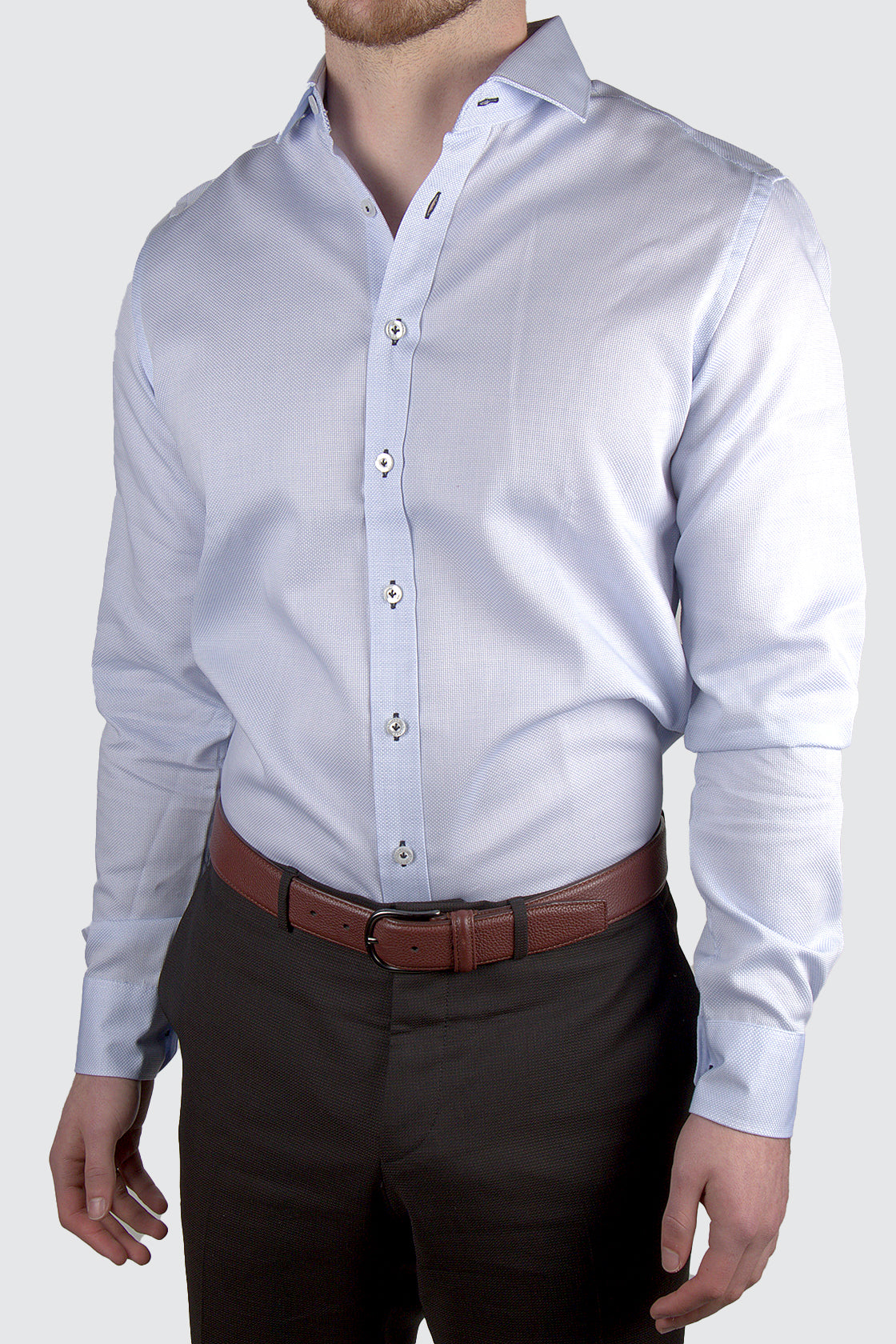 Abelard Waffle Dobby LS Shirt