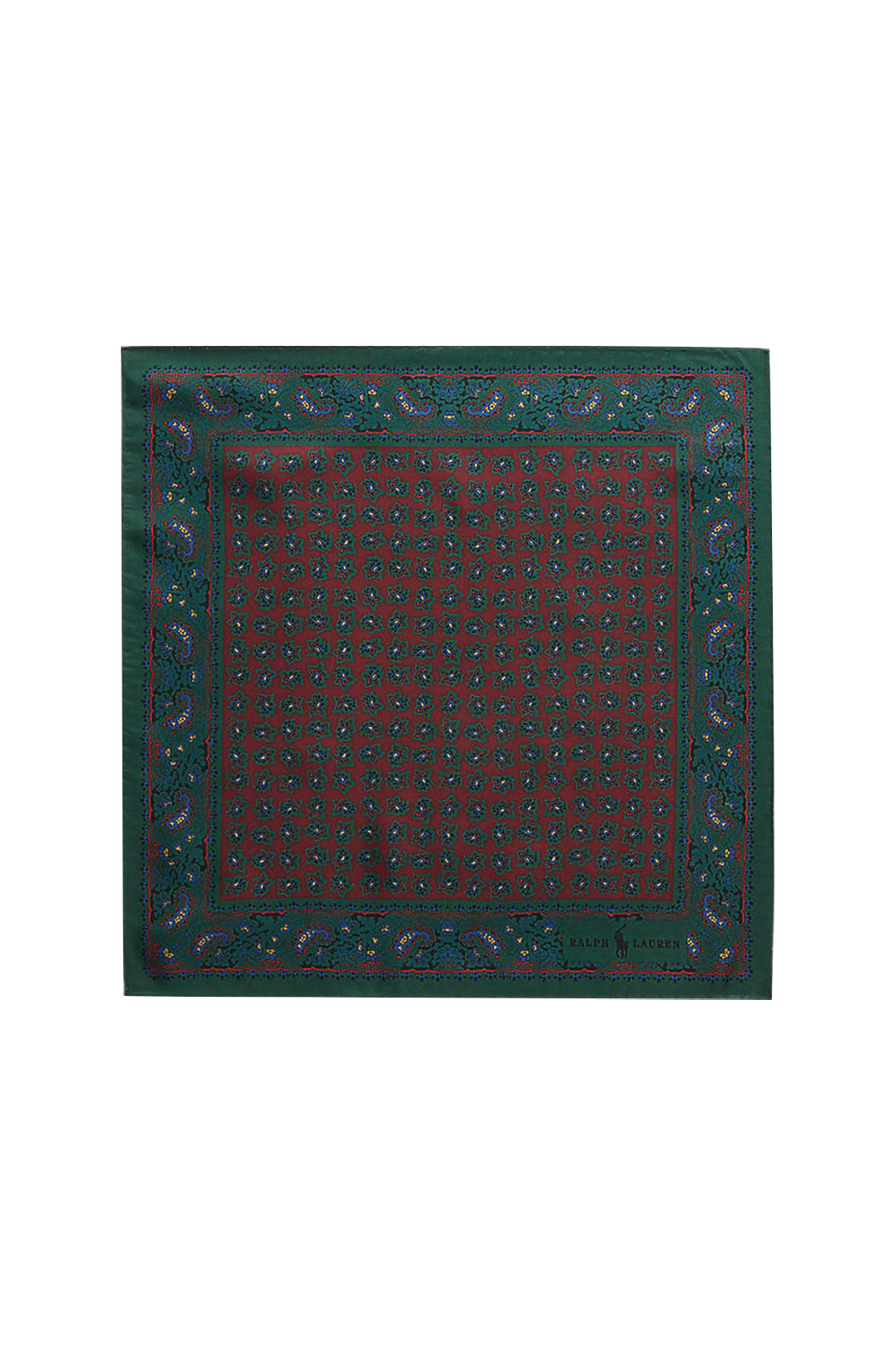 Polo Ralph Lauren Pocket Square Ancient Foulard Dark Red