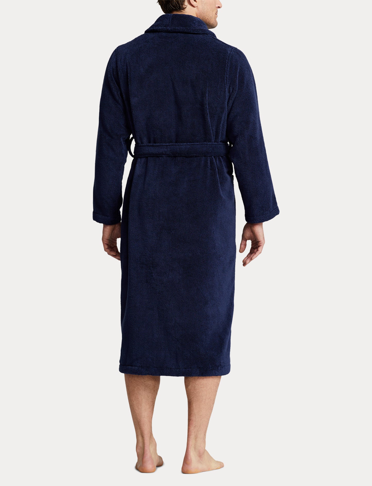 Polo Ralph Lauren Cott/Terry Robe Cruise Navy