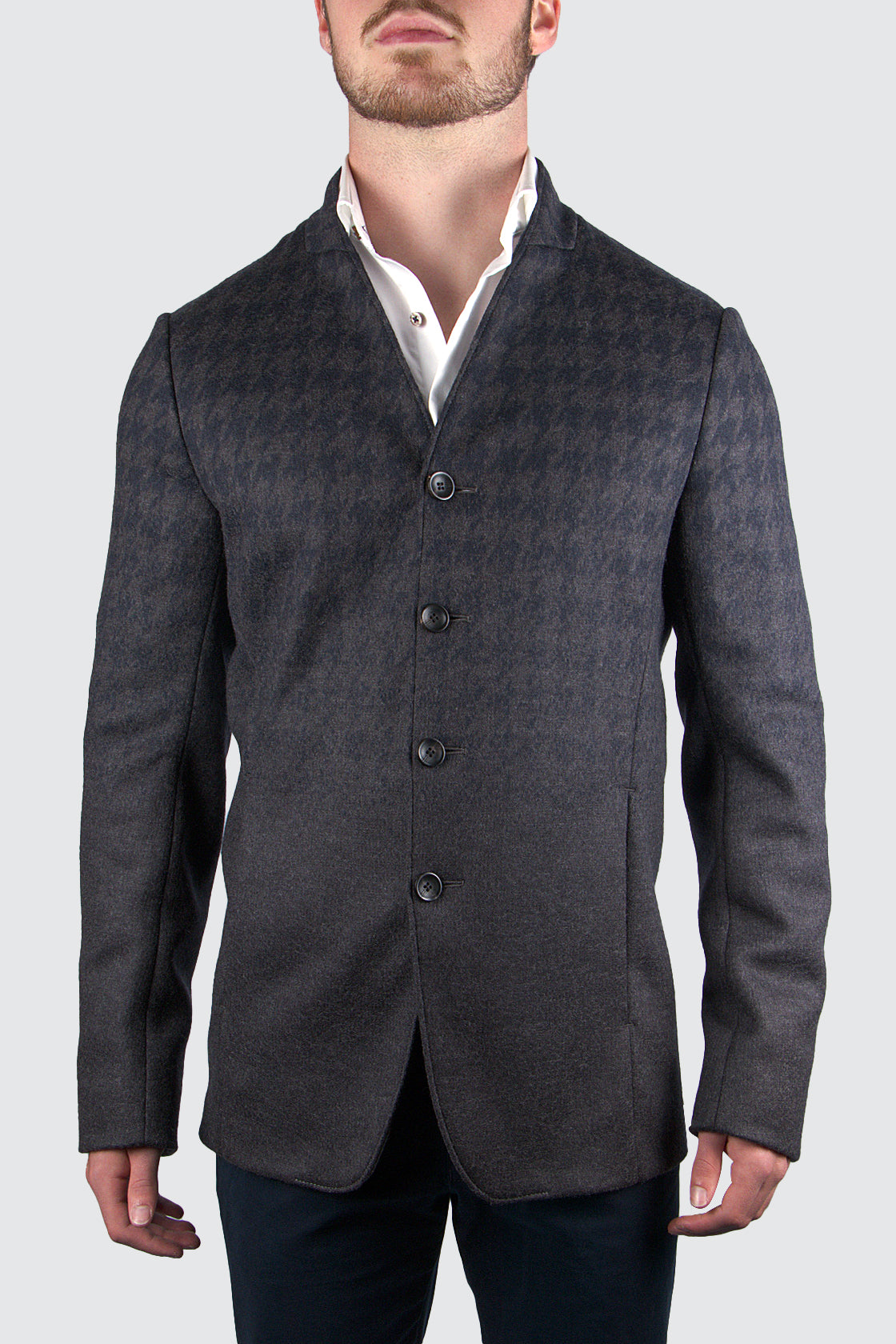 Armani Collezioni Jersey Blazer Grey