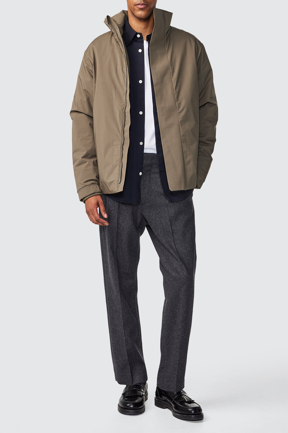 NN.07 Bill 1630 Trousers 34L Antracite Grey