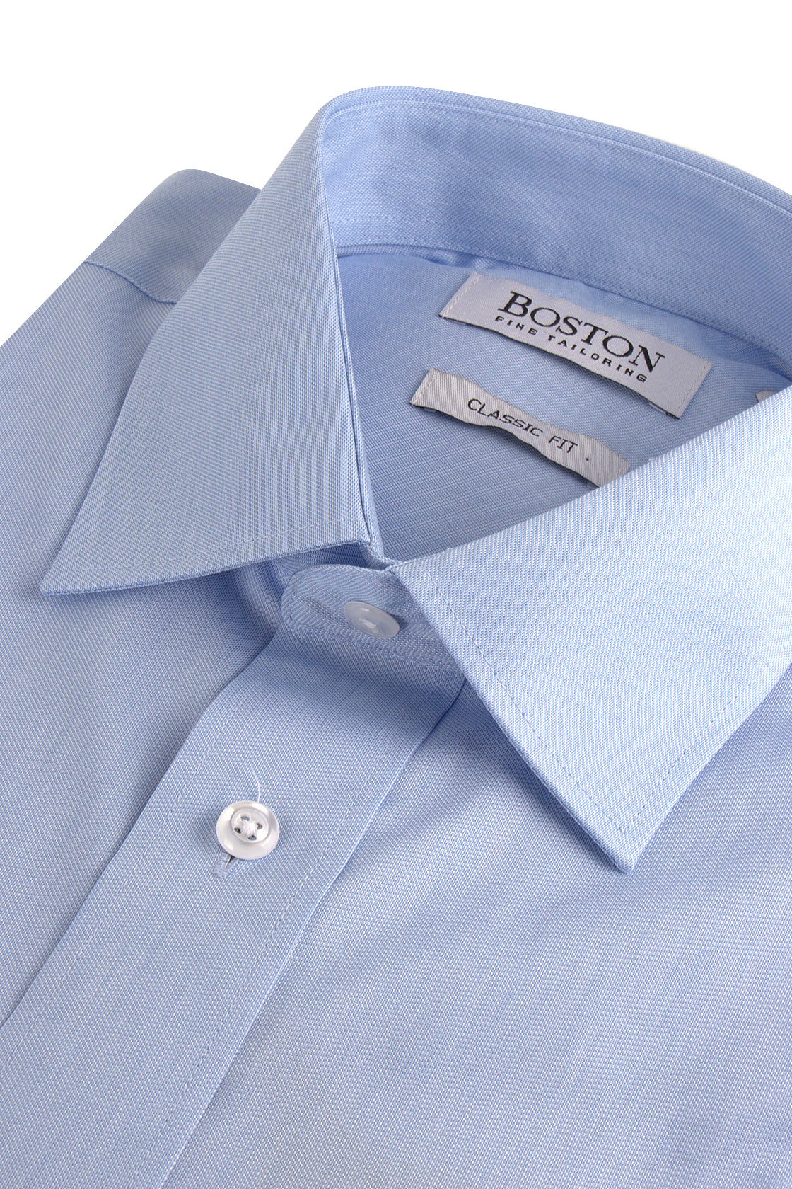 Boston Brooke LS Business Shirt Blue