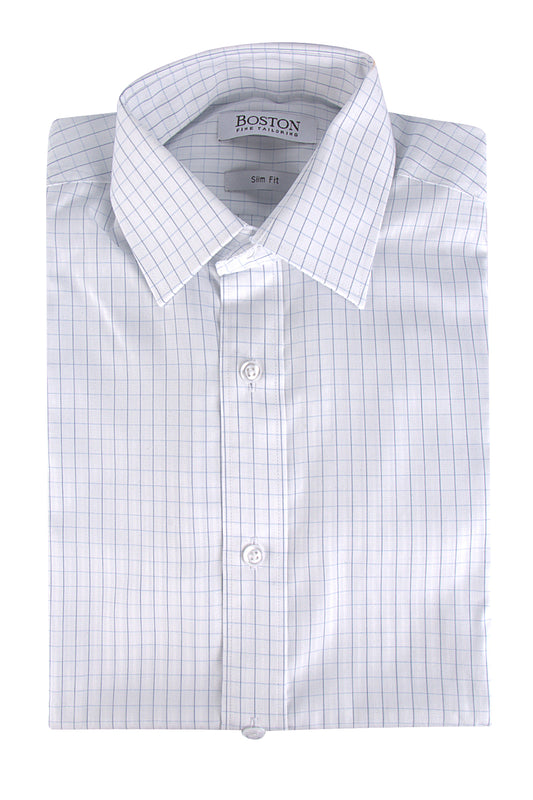 Boston Liberty Business Shirt Blue