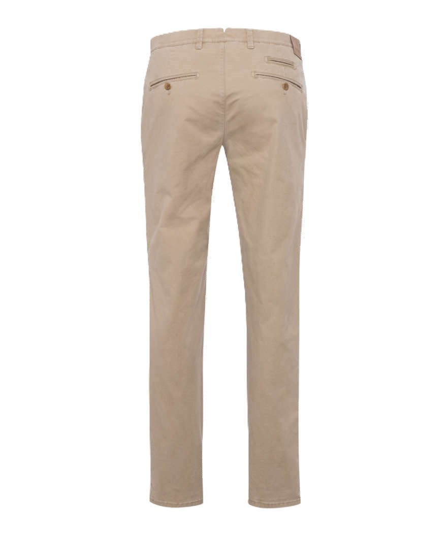 Brax Fabio Cotton Trouser 32L Sesame