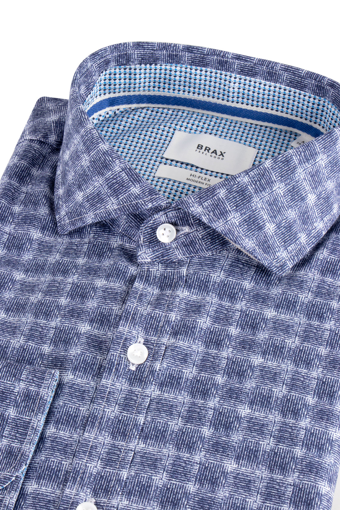 Brax Harold Kent Shirt Blue