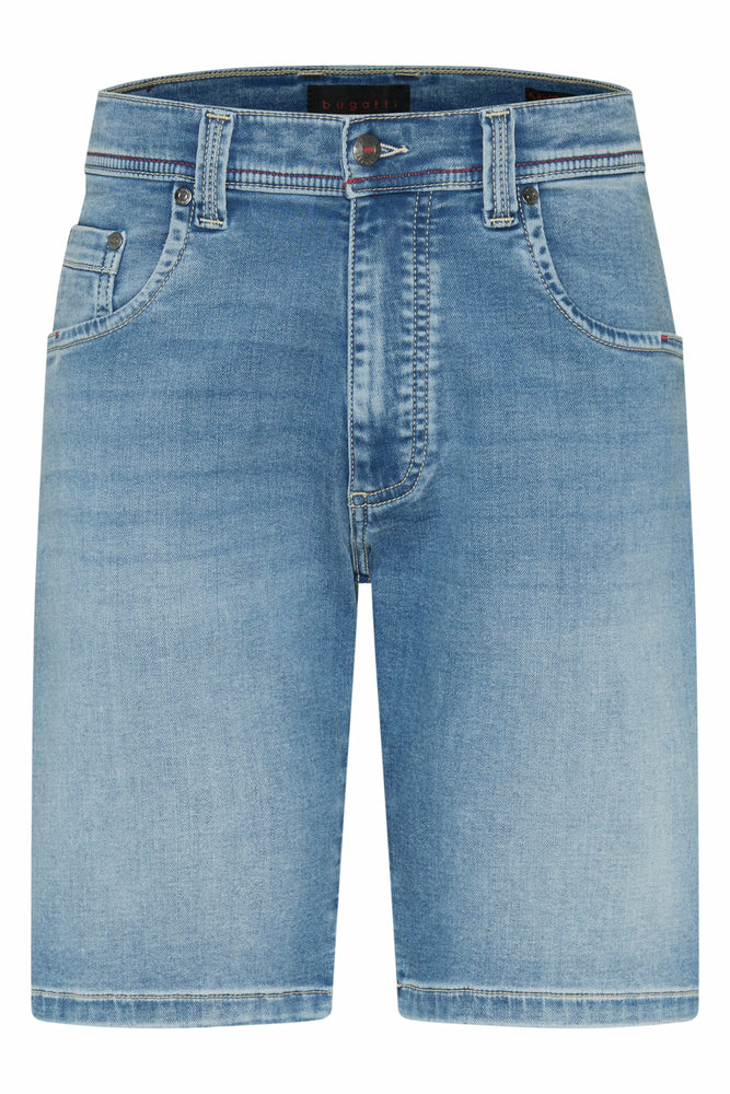 Bugatti 3138D Denim Shorts Light Denim