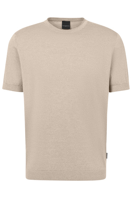 Bugatti 7200 Knit Crew Beige