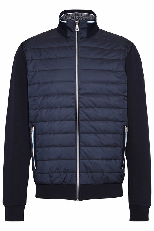 Bugatti 8750 Blouson With Knit Seelves Navy