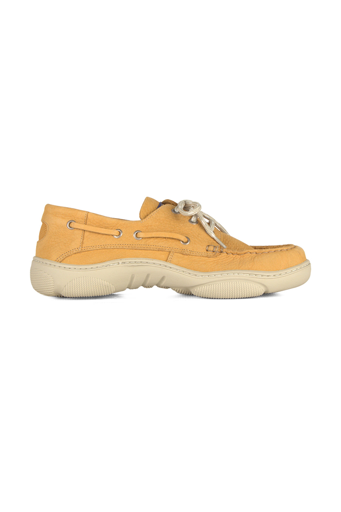 Christophe Auguin City Boat Shoe Yellow/Jaune