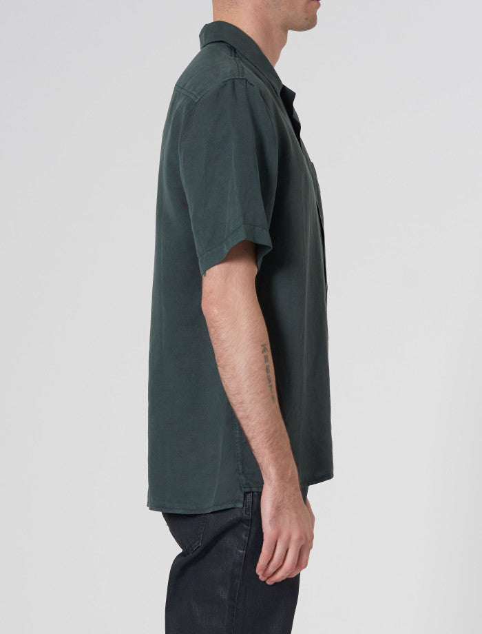 Neuw Curtis SS Shirt Spruce Green