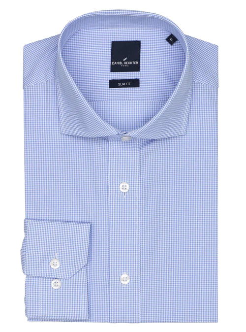 Daniel Hechter Jacque Business Shirt Blue Check