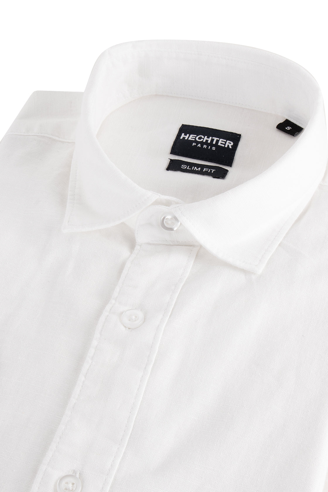 Daniel Hechter Linen LS Shirt White