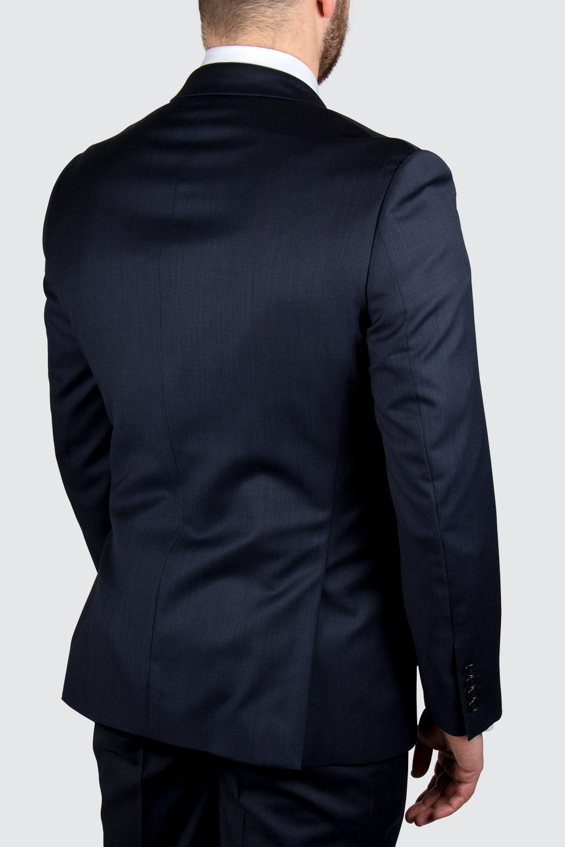 Routleys Michel Jacket Birdseye Navy