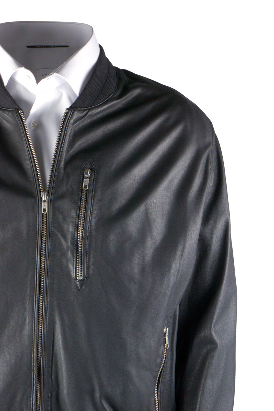 Daniel Hechter Ranchero Black Leather Jacket