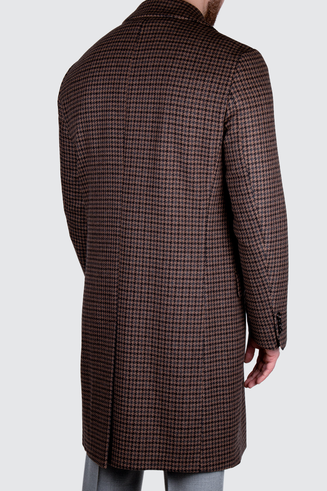 Eduard Dressler DB Overcoat Houndstooth