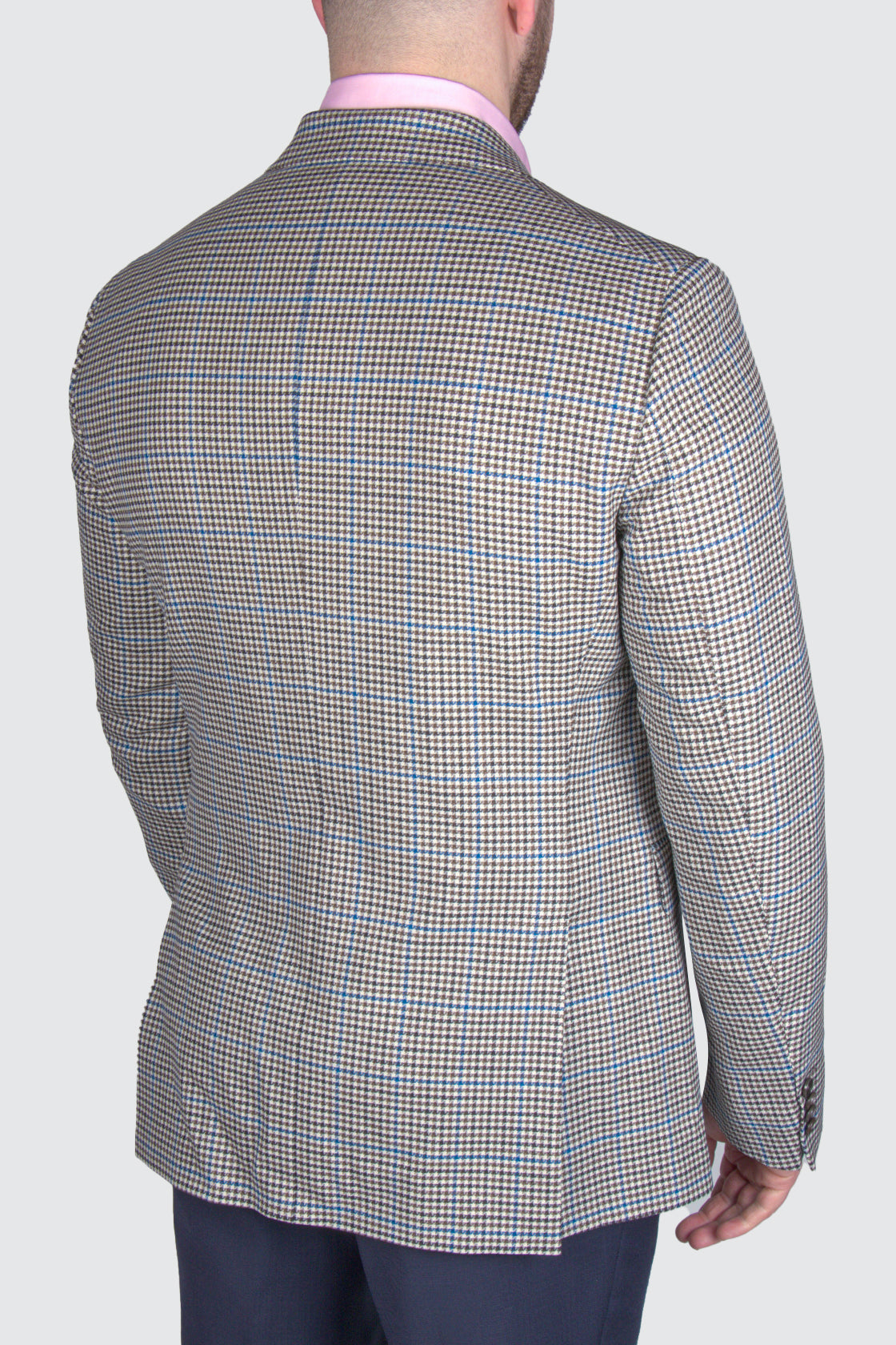 Eduard Dressler Sean Check Sportscoat Brown/Navy