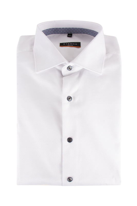 Eterna Bus Slim Fit DC Shirt White