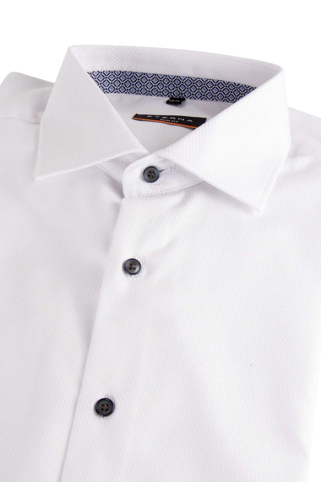 Eterna Bus Slim Fit DC Shirt White