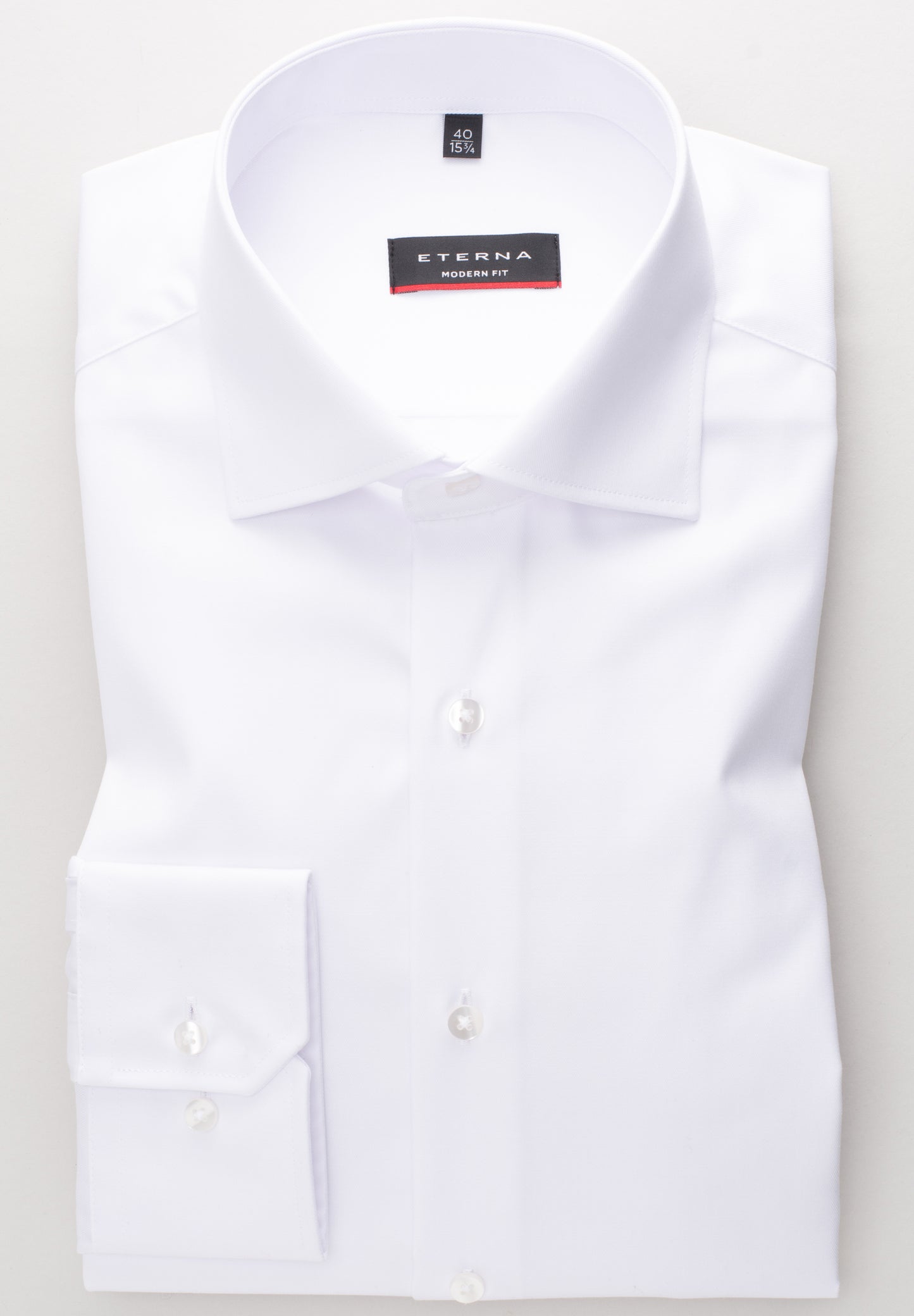 Eterna X18K Modern Fit Cover Shirt White