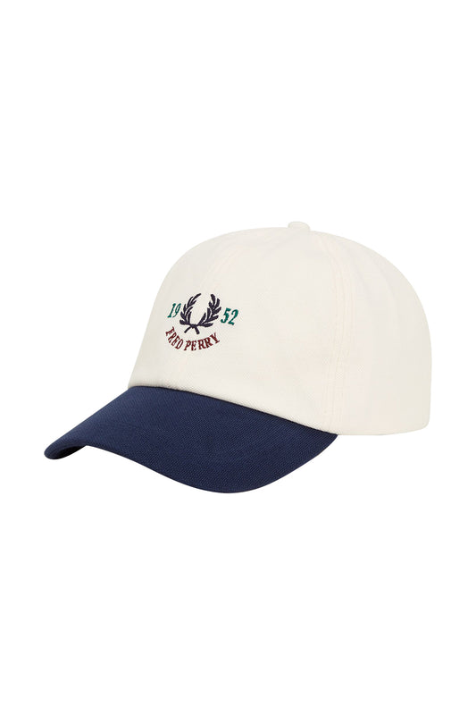 Fred Perry 1952 Graphic Pique Cap Ecru