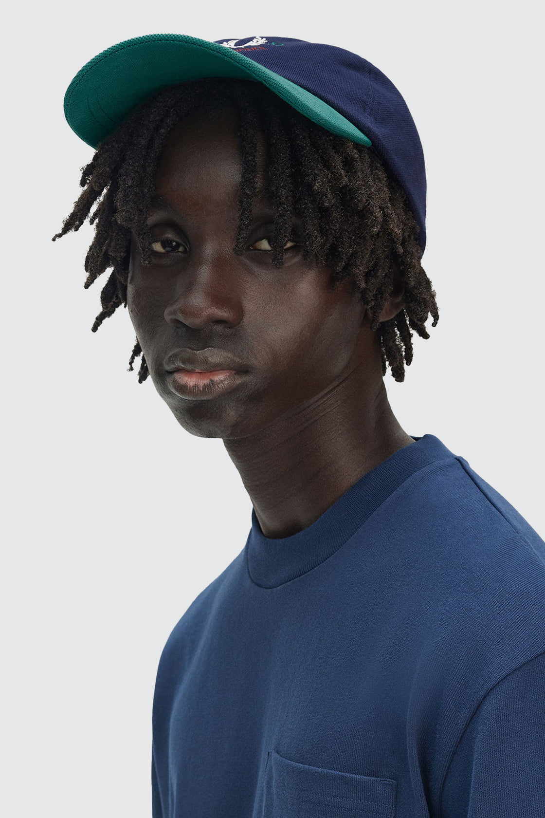 Fred Perry 1952 Graphic Pique Cap Tennis Blue