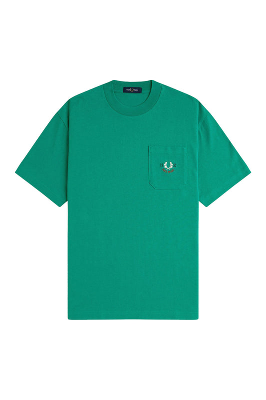 Fred Perry Relaxed 1952 T-Shirt Label Green