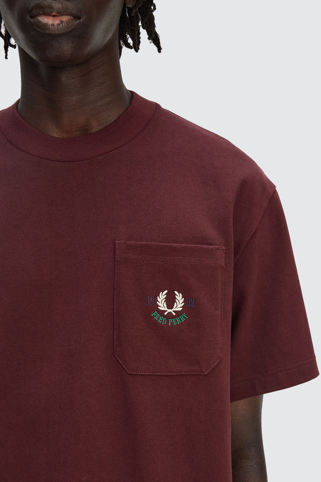 Fred Perry Relaxed 1952 T-Shirt Oxblood