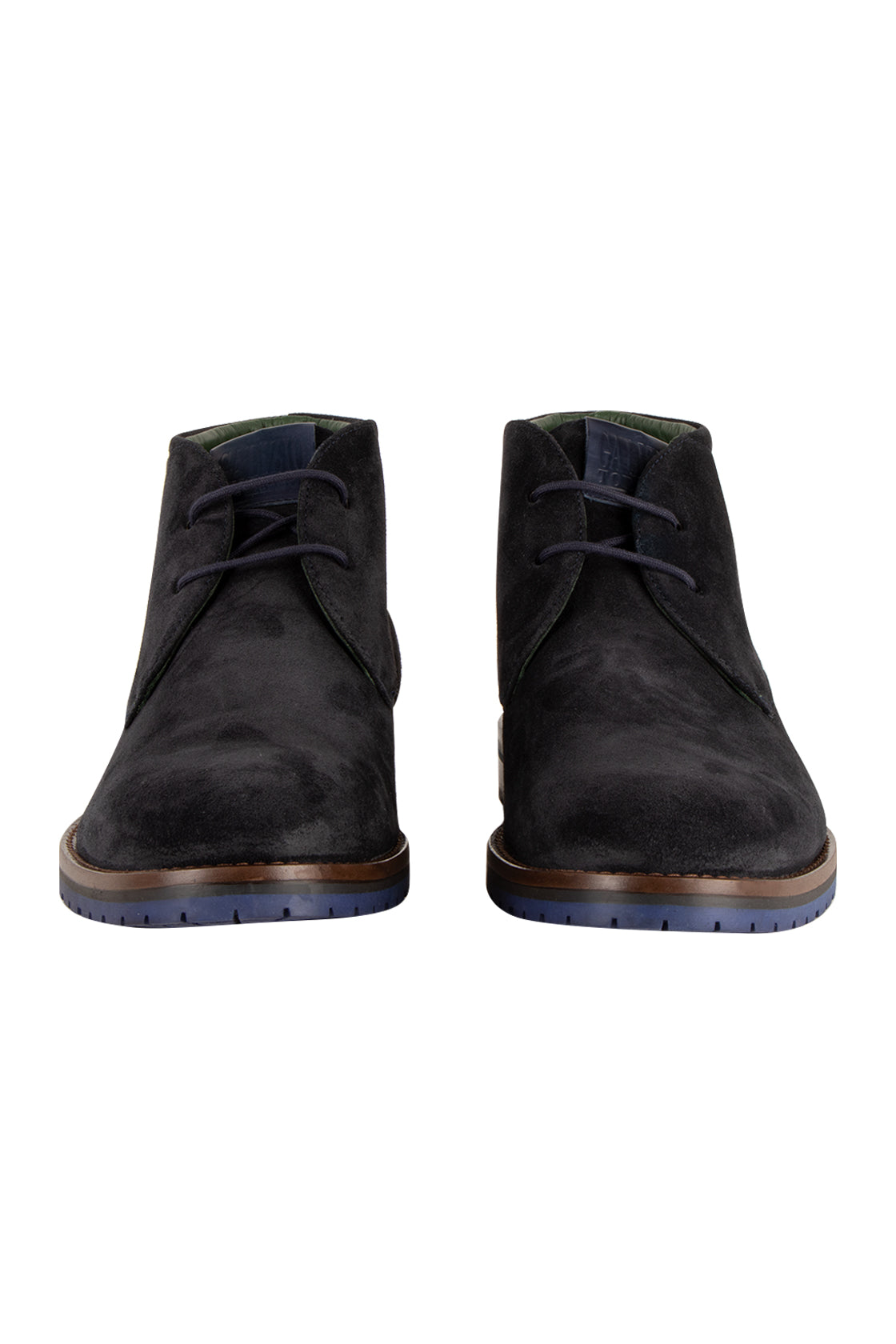 Galizio Torresi Seta Suede Lace Up Boot Ink