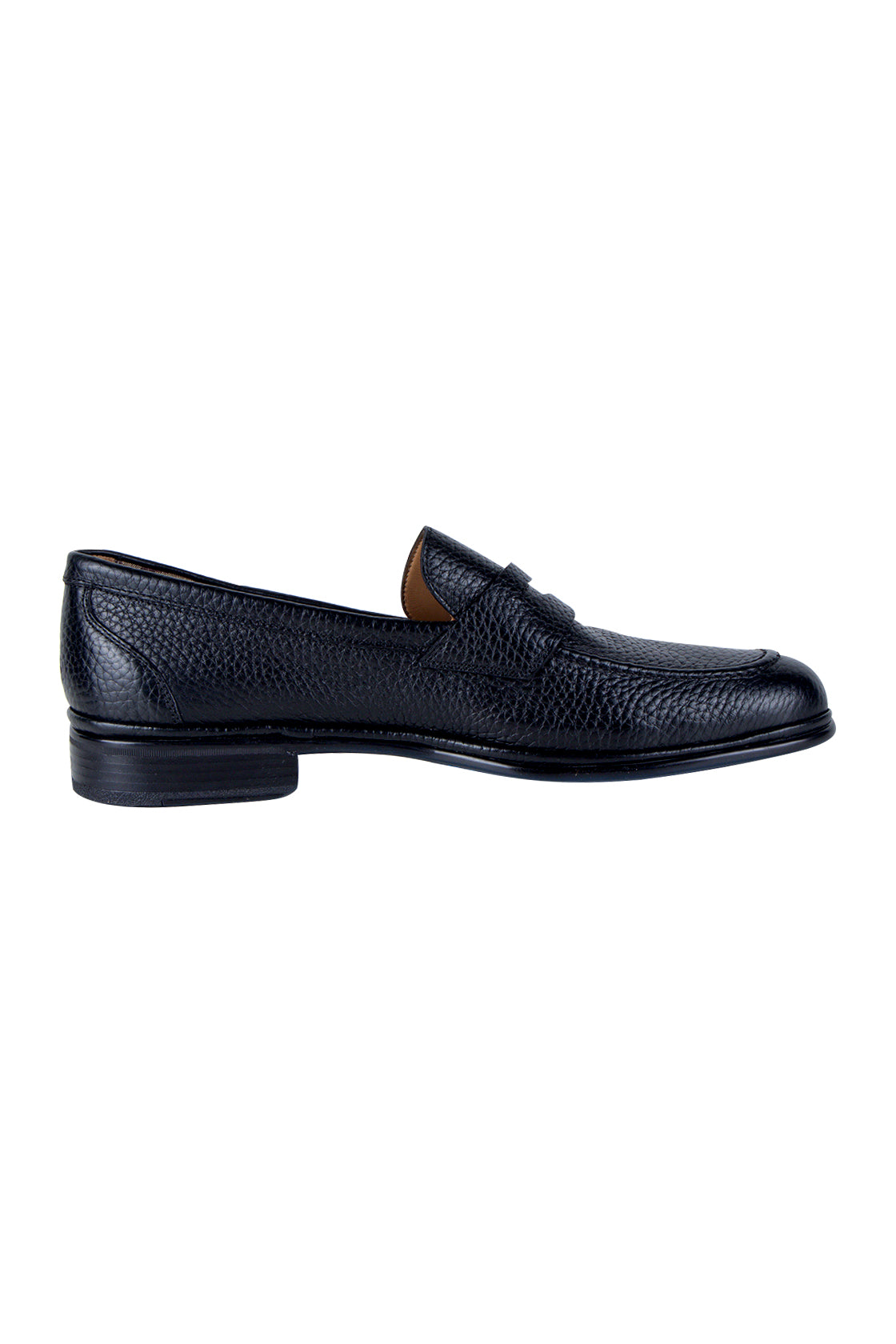 Galizio Torresi Slip On Shoe Pebbled Black