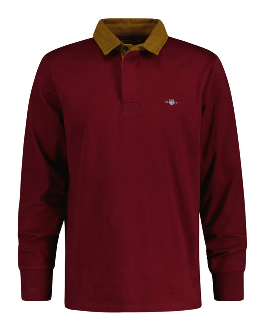Gant Corduroy Collar Heavy Rugger Plumped Red