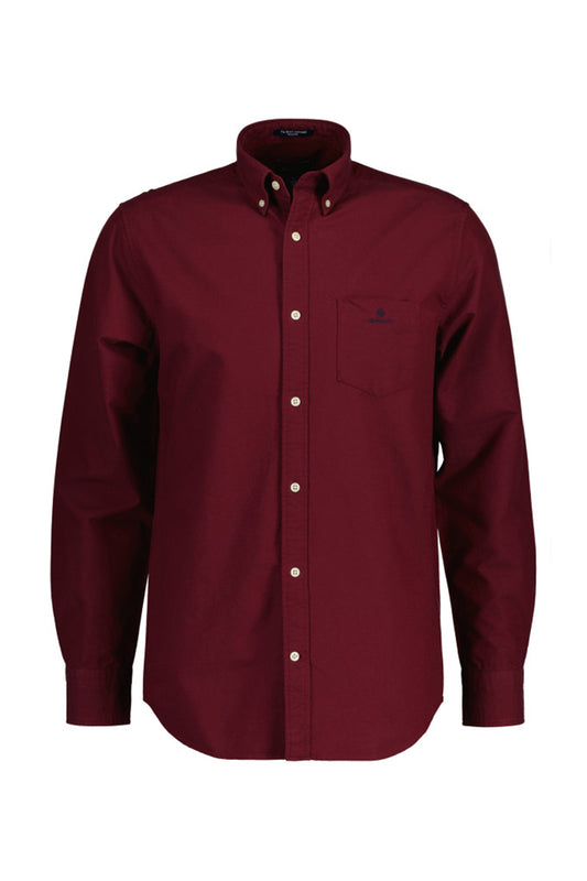 Gant D1 Reg Oxford Button Down Shirt Plumped Red