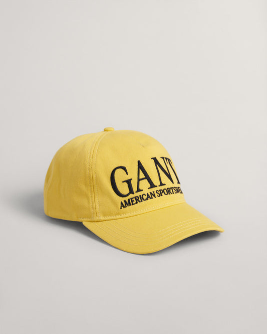 Gant Graphic Cap Warm Yellow