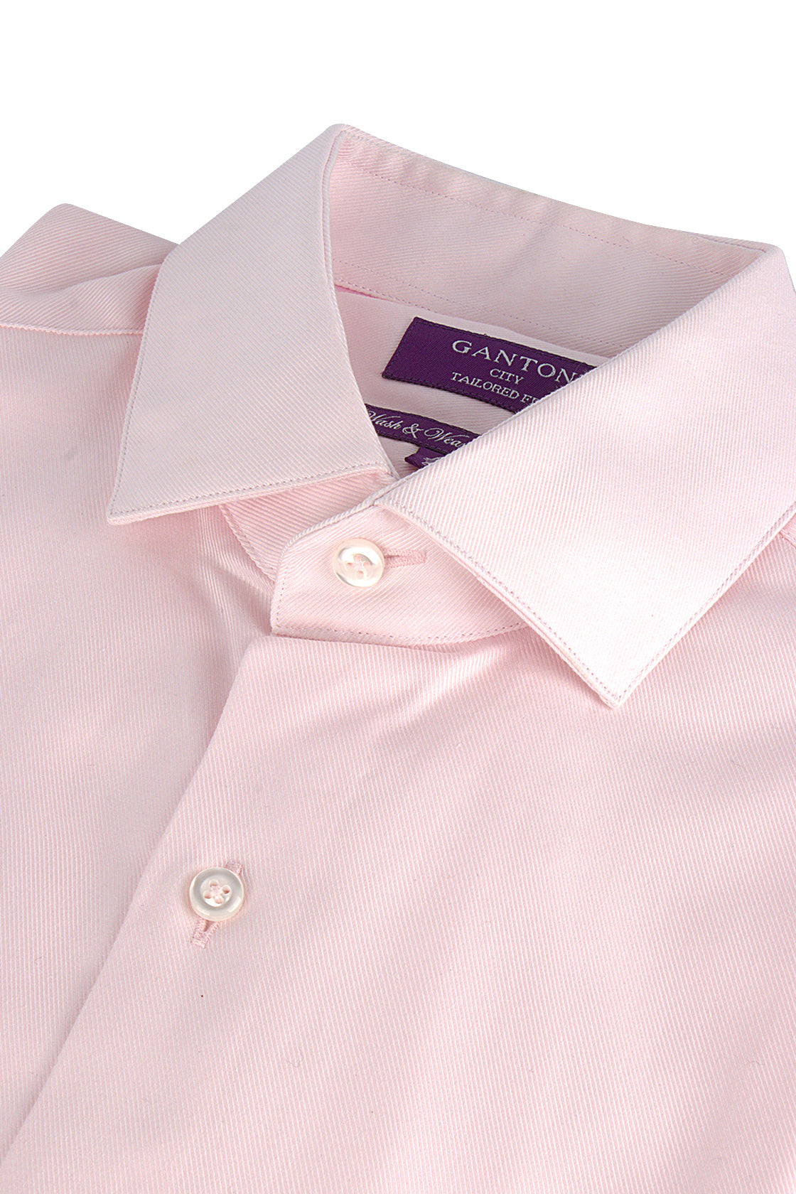 Ganton Benjamin LS Business Shirt Pink