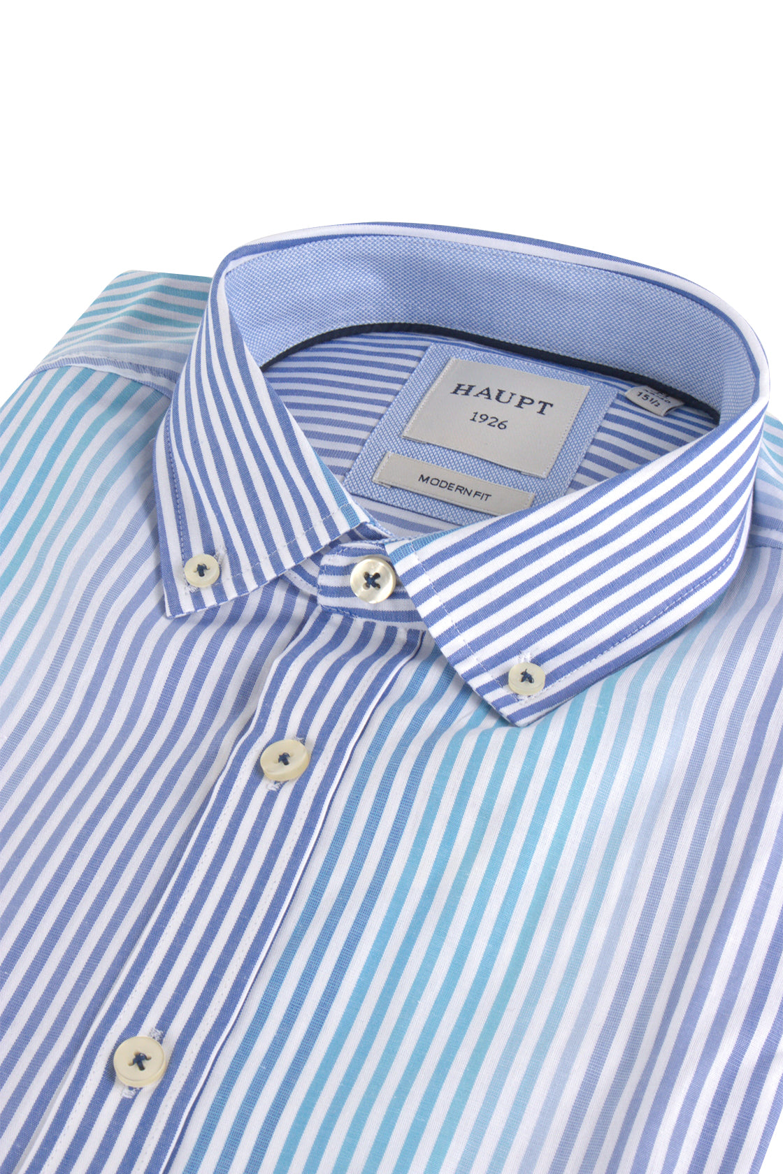 Haupt LS Stripe Shirt Multi Stripe