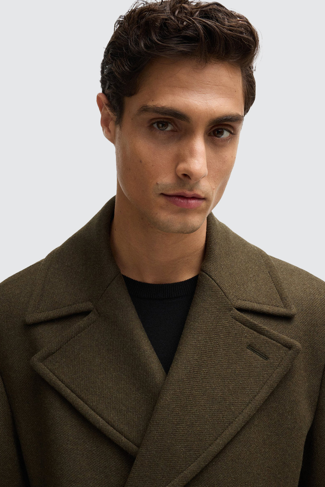 Hugo Boss Peacoat Open Green