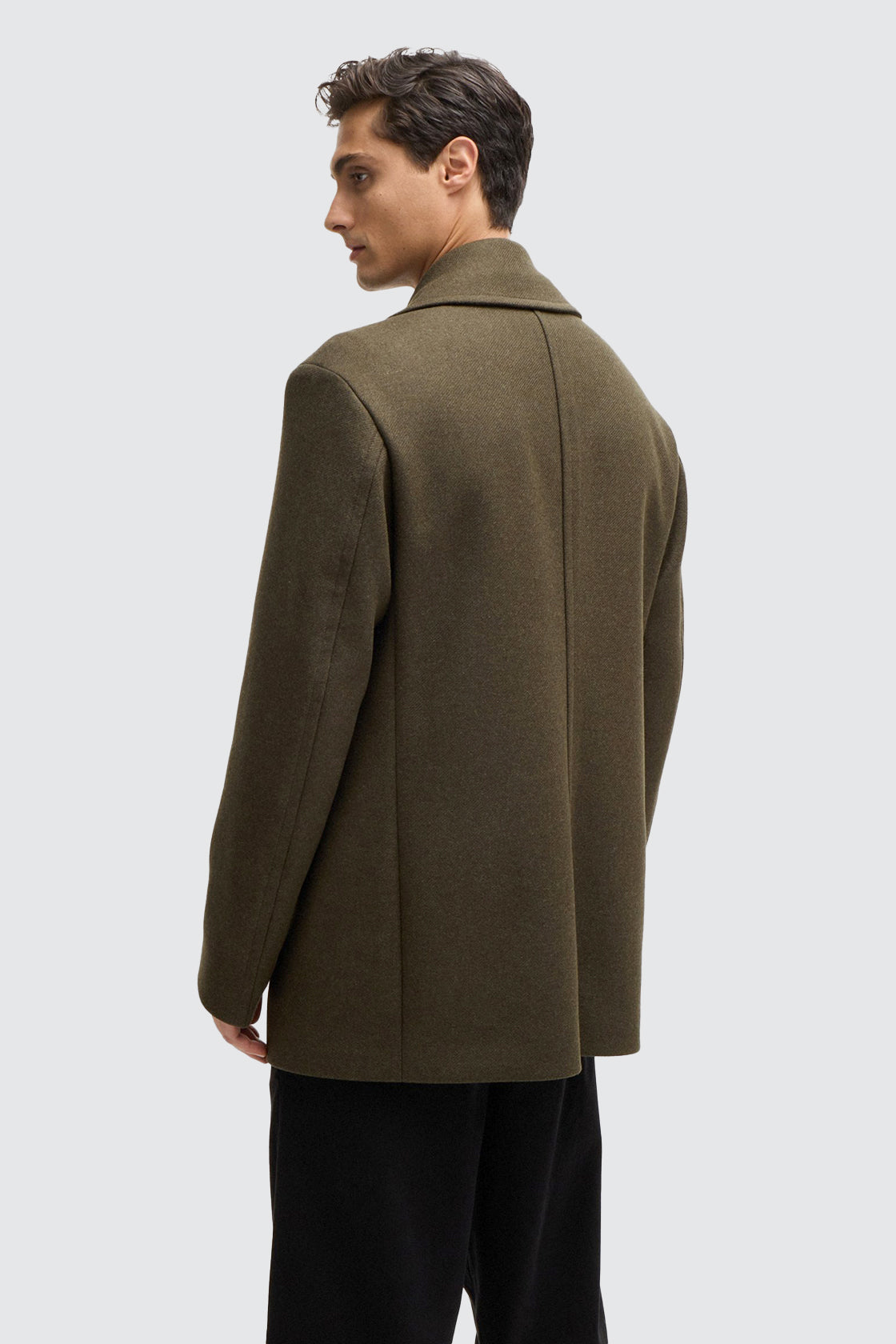 Hugo Boss Peacoat Open Green