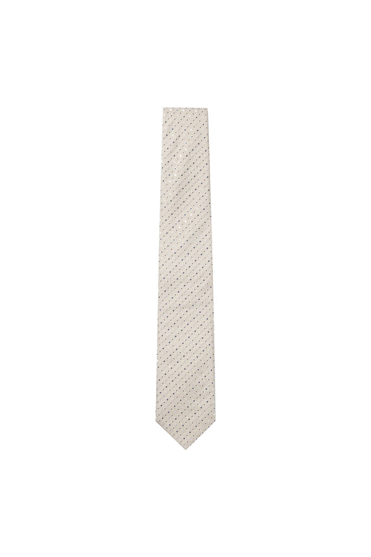 Hugo Boss H-Tie 7.5cm Open White