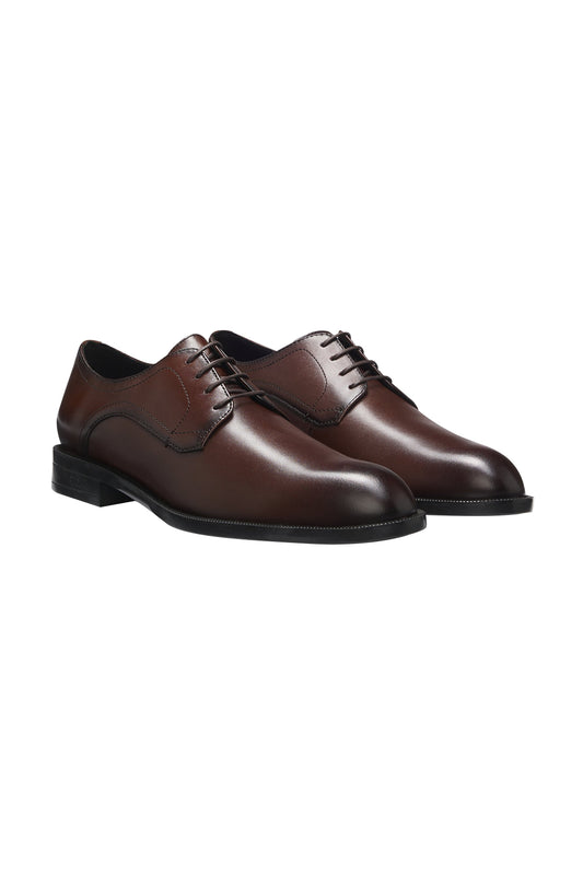 Hugo Boss Tayil Derb Dress Shoe Dark Brown