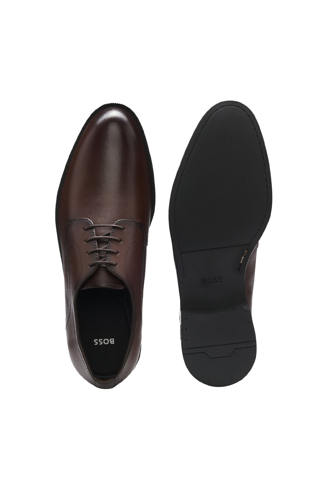 Hugo Boss Tayil Derb Dress Shoe Dark Brown