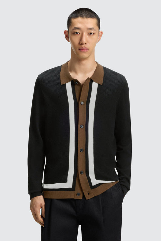 Hugo Boss Splon Cardigan Black