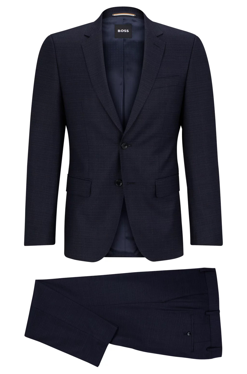 Hugo Boss H-Huge-224 2pc Suit Dark Blue