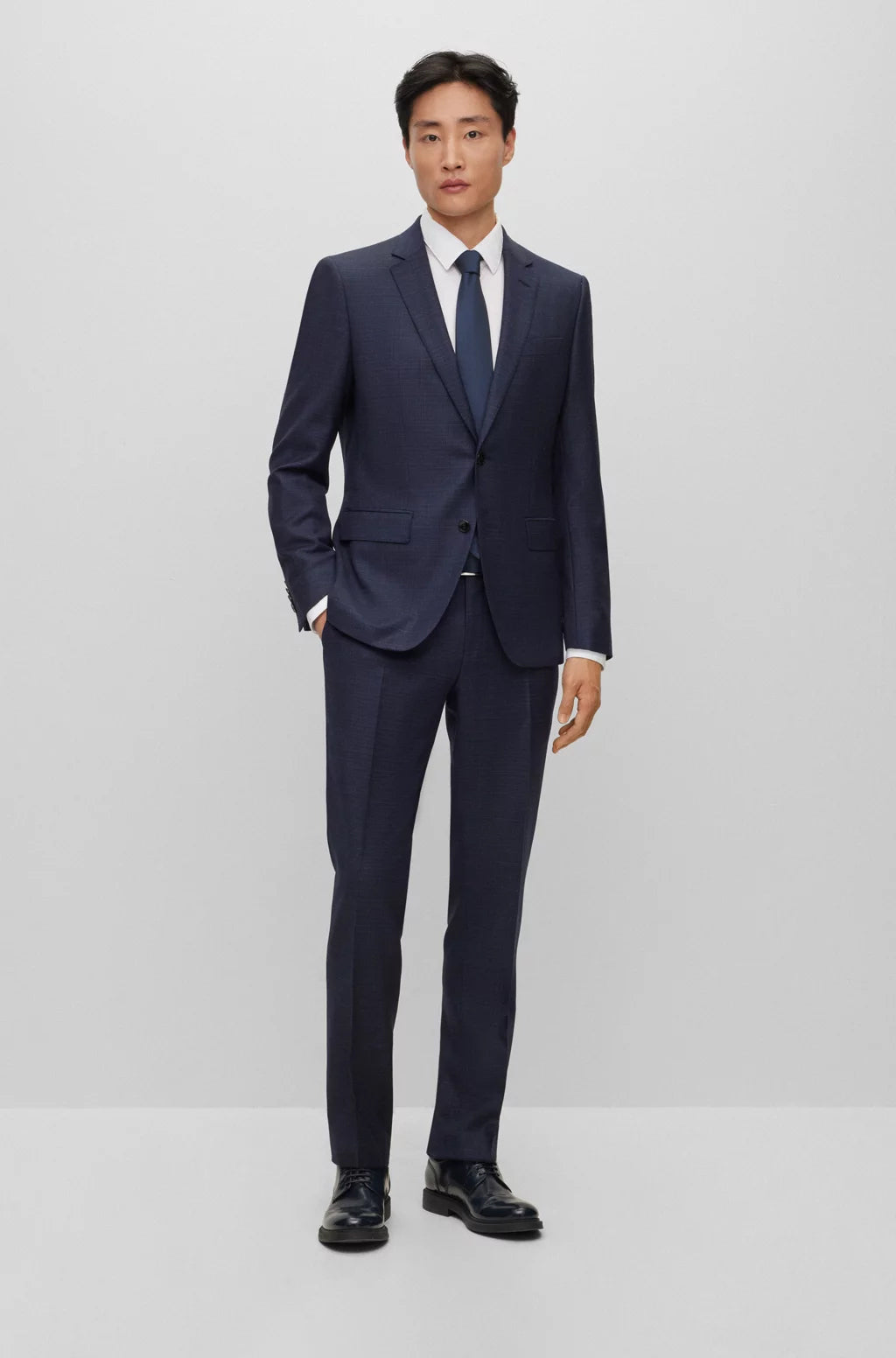 Hugo Boss H-Huge-224 2pc Suit Dk Blue