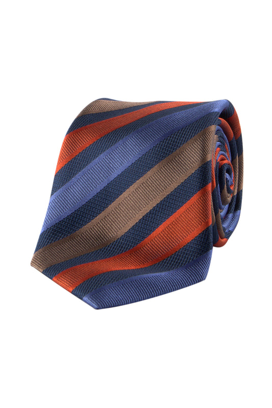 Hemley 7.5cm Silk Bold Stripe Tie 1244037-2/2