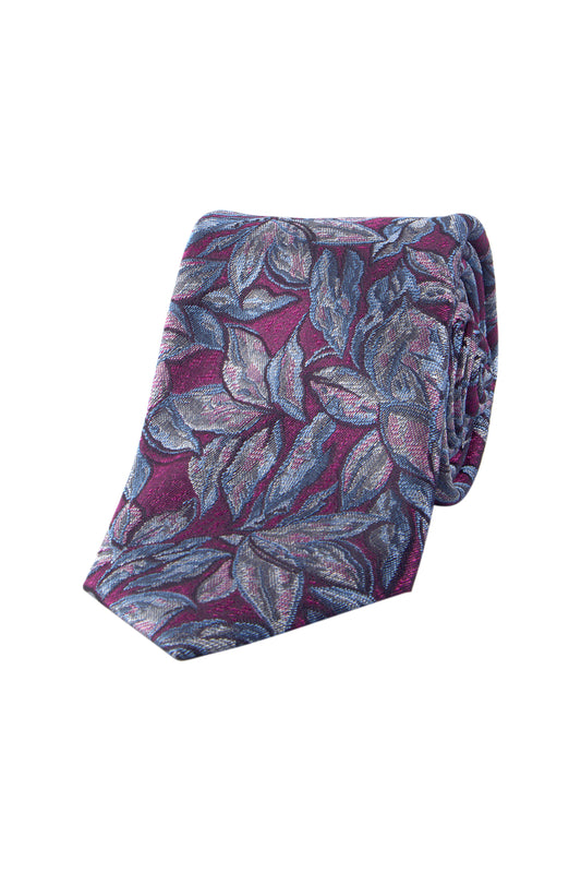 Hemley 7.5cm Silk Floral Tie 1244083-4/1