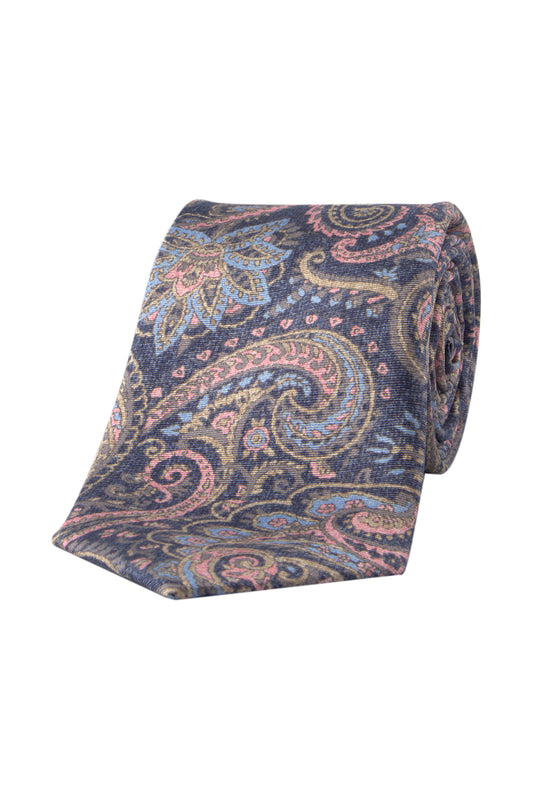 Hemley 7.5cm Silk Paisley Tie 1244089-4/2