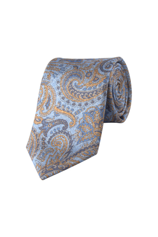 Hemley 7.5cm Silk Paisley Tie 1244091-4/2