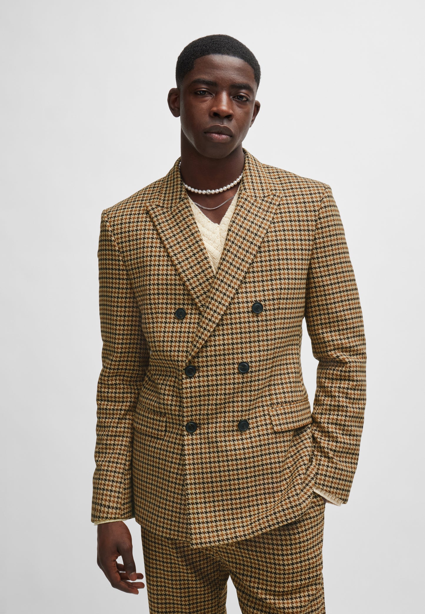 Hugo Boss Arti Slim Jacket Dark Brown
